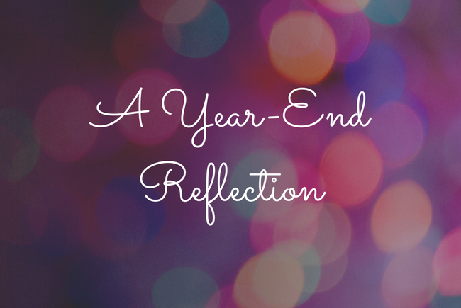 A Year in Reflection